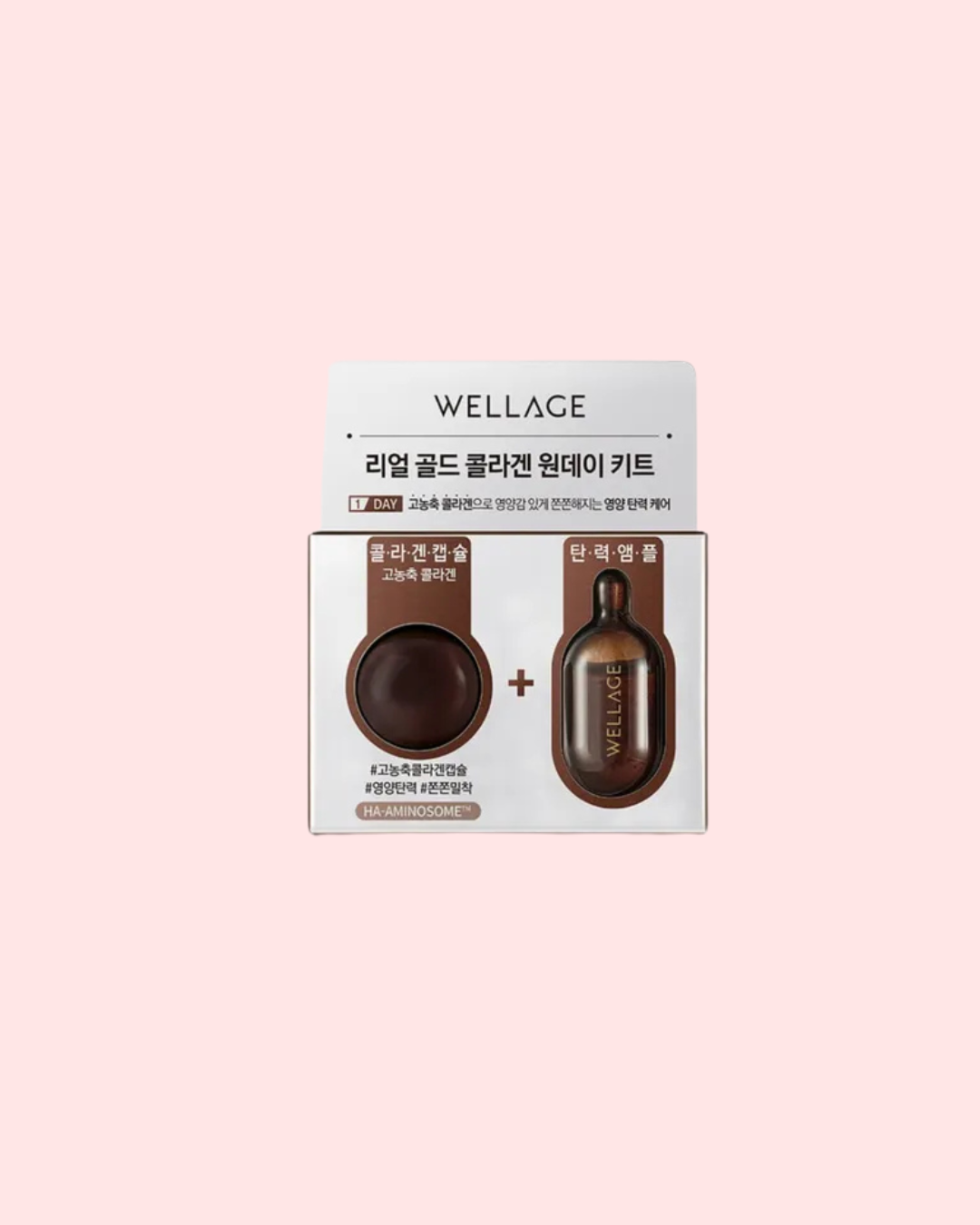 WELLAGE Real Gold Collagen One Day Kit