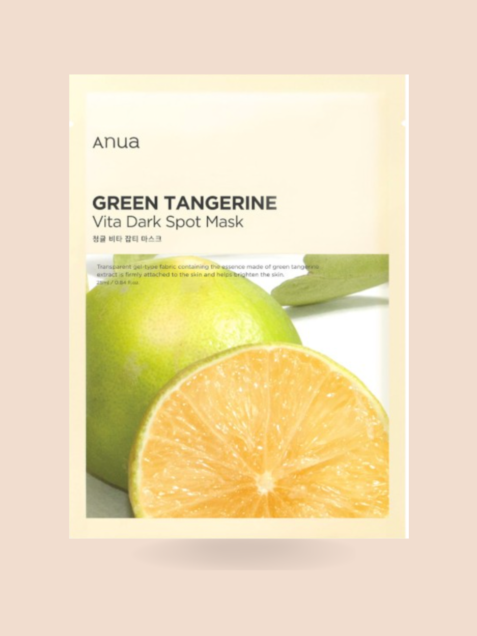 Anua Green Tangerine Vita Dark Spot Mask