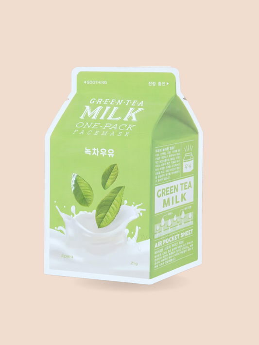 Green Tea Milk One Pack Mask