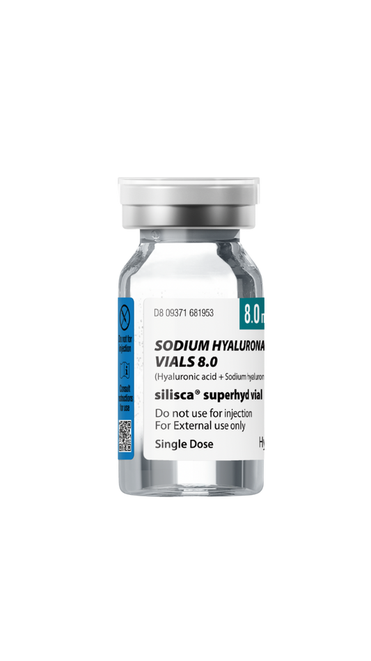 Silisca Superhyd Vial - SODIUM HYALURONATE VIALS 8.0