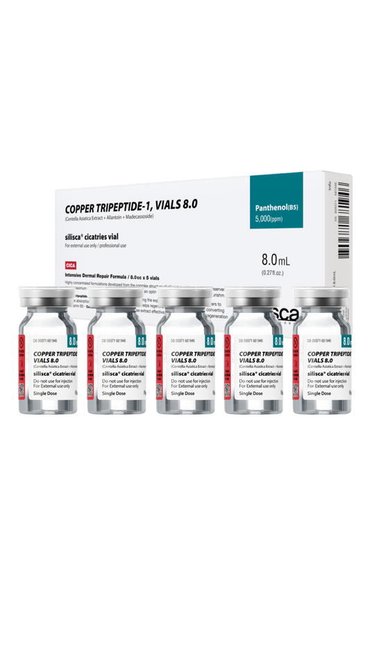 Silisca Cicatries Vial - COPPER TRIPEPTIDE-1 VIALS 8.0
