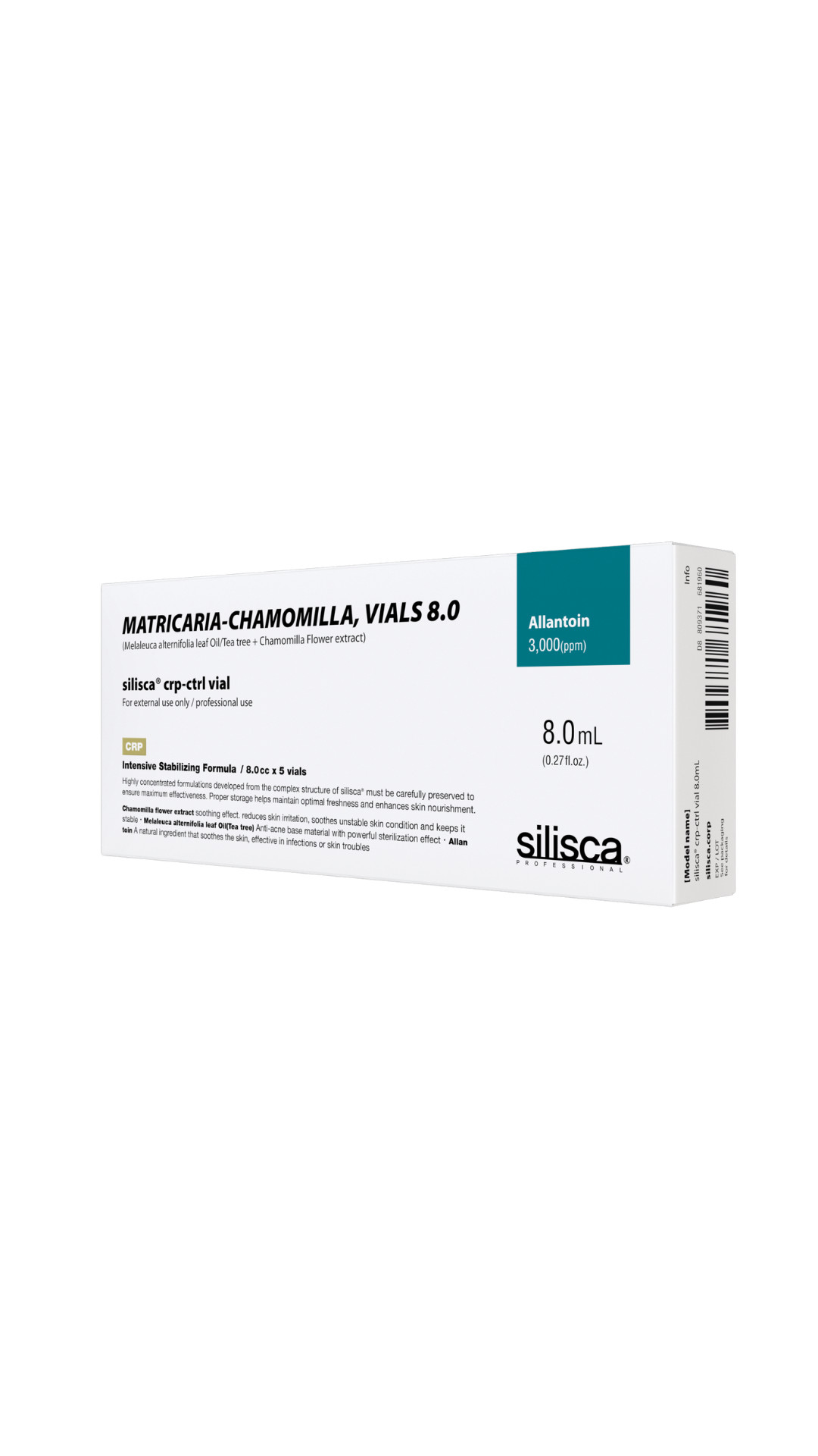 Silisca CRP-CTRL Vial - MATRICARIA-CHAMOMILLA, VIALS 8.0
