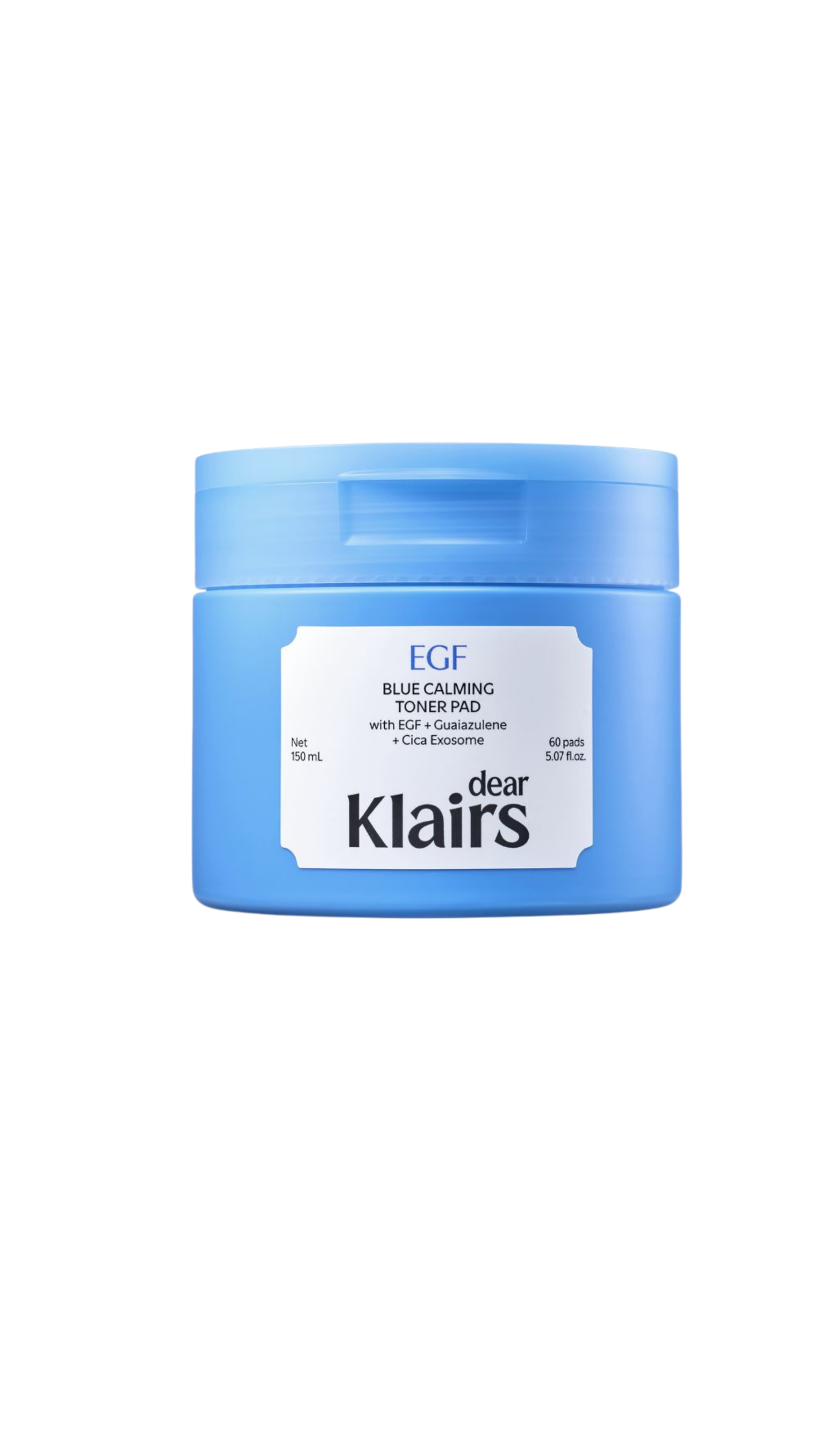 Dear Klairs EGF Blue Calming Toner Pad