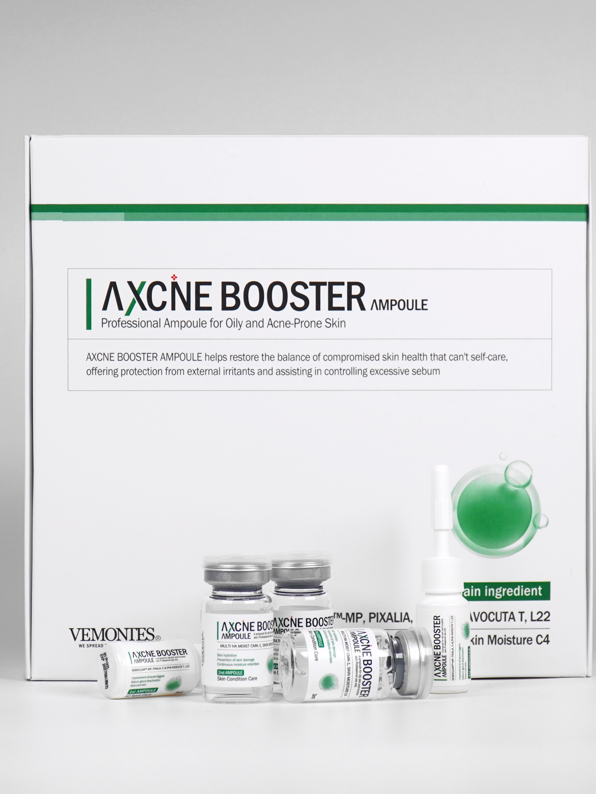 VEMONTES AXCNE AMPOULE KIT - Song of Skin