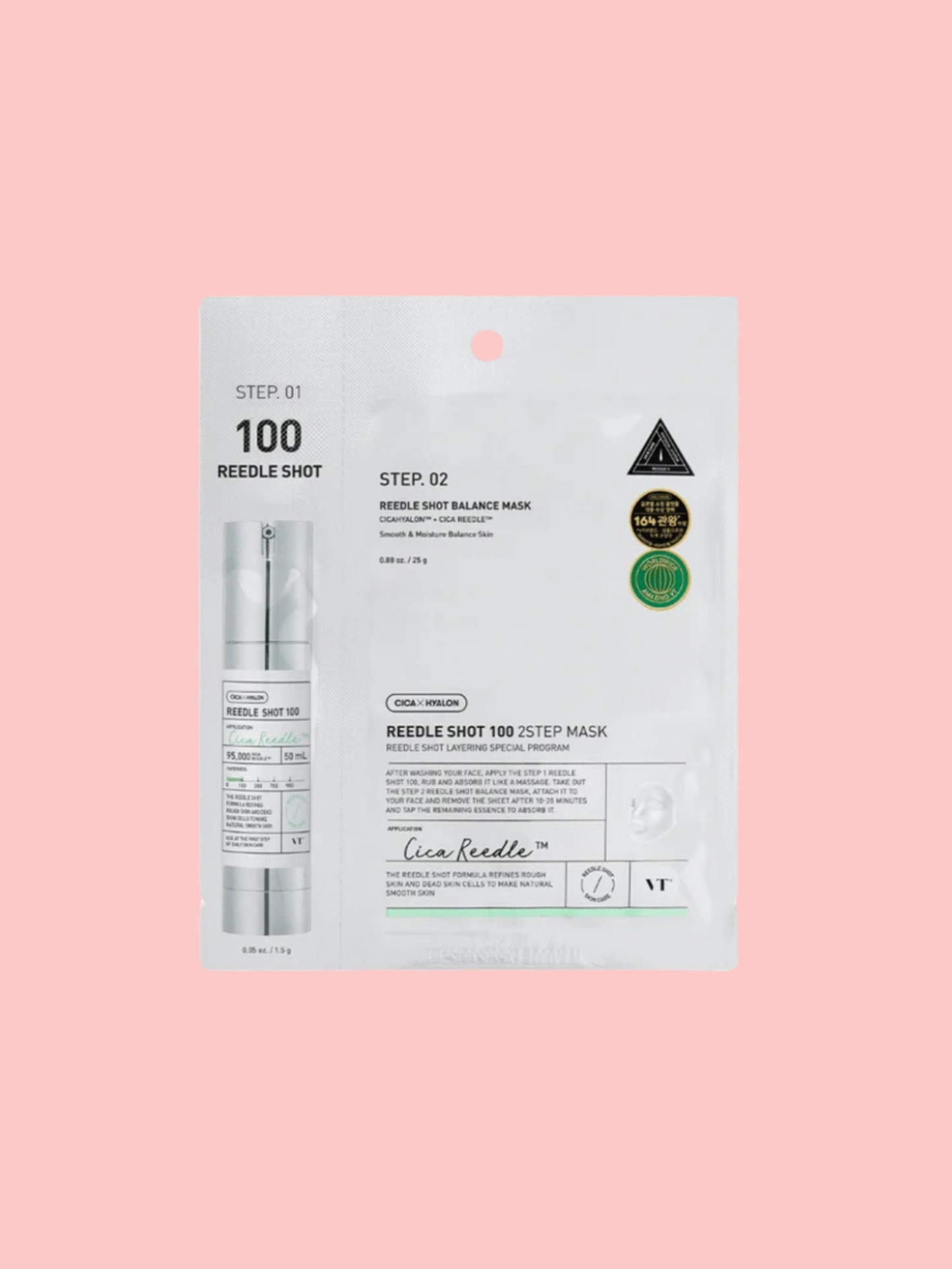 VT Reedle Shot 100 2-Step Mask - Song of Skin