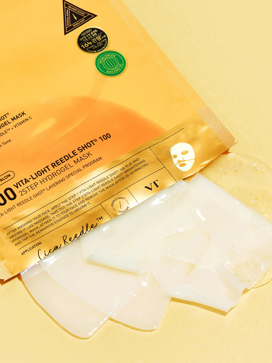 VT Vita-light Reedle Shot 100 2-Step Hydrogel Mask - Song of Skin
