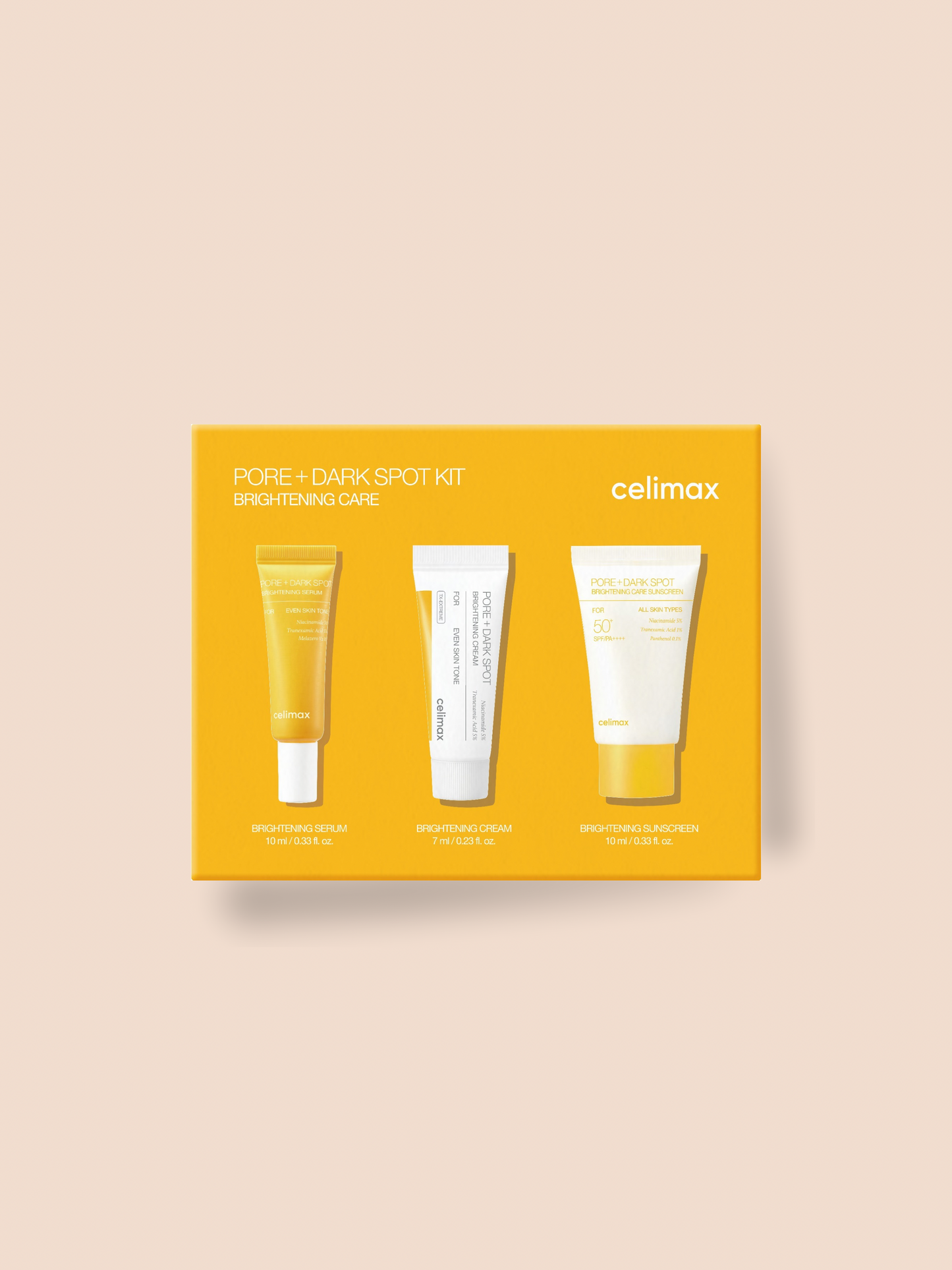celimax PORE+DARK SPOT BRIGHTENING KIT | Song of Skin celimax PORE+DARK SPOT BRIGHTENING KIT | Song of Skin