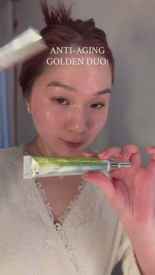 ** Limited-Time Offer ** Anti Aging Golden Duo - CelDot Diamond Cream & Celimax Retinal Shot