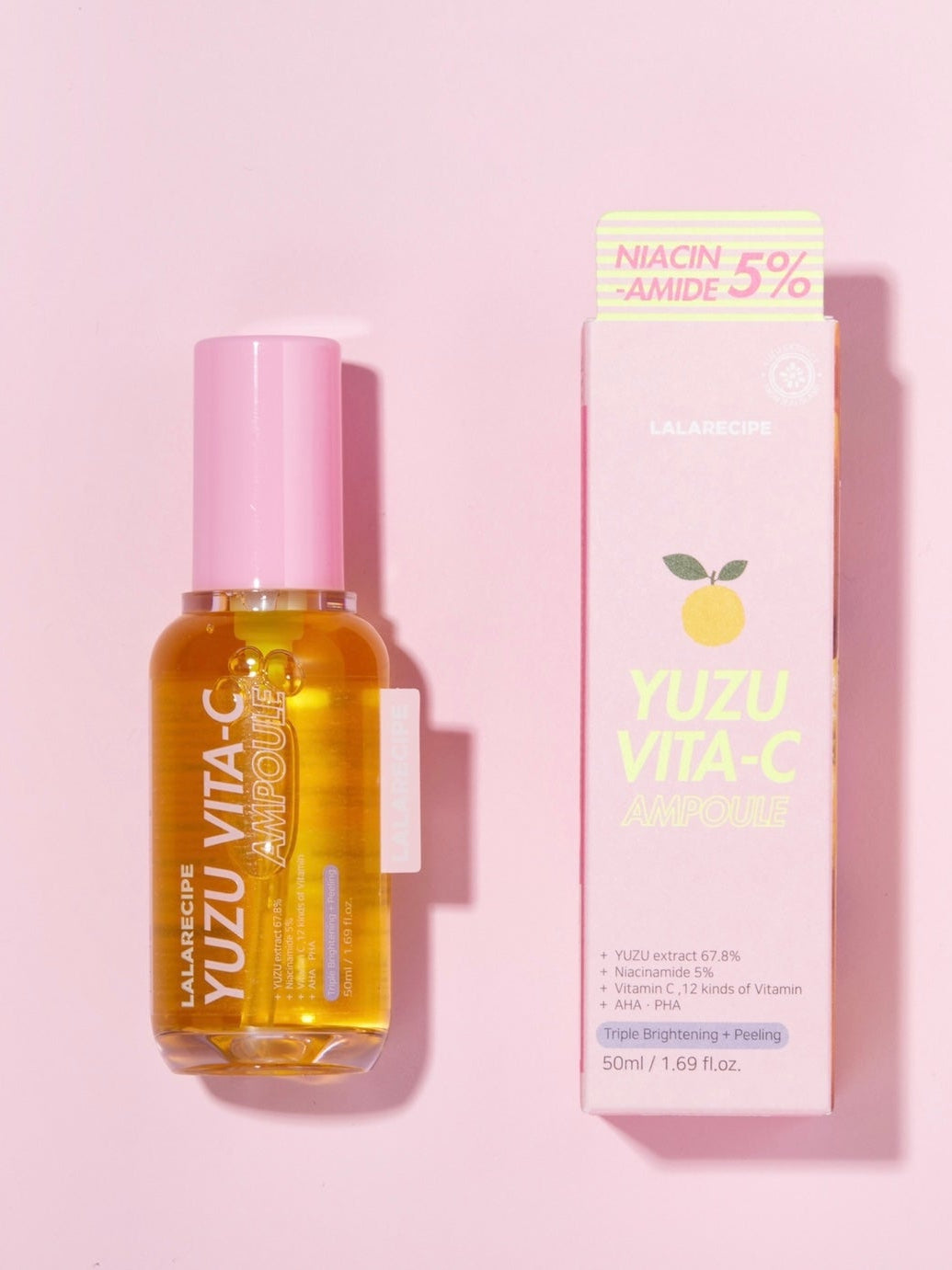 LALA RECIPE Yuzu Vita C Ampoule