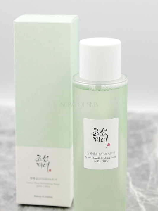 Beauty of Joseon Green Plum Refreshing Toner : AHA + BHA [RENEWED] - Song of Skin