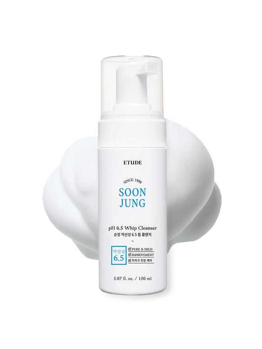 ETUDE Soon Jung pH 6.5 Whip Cleanser
