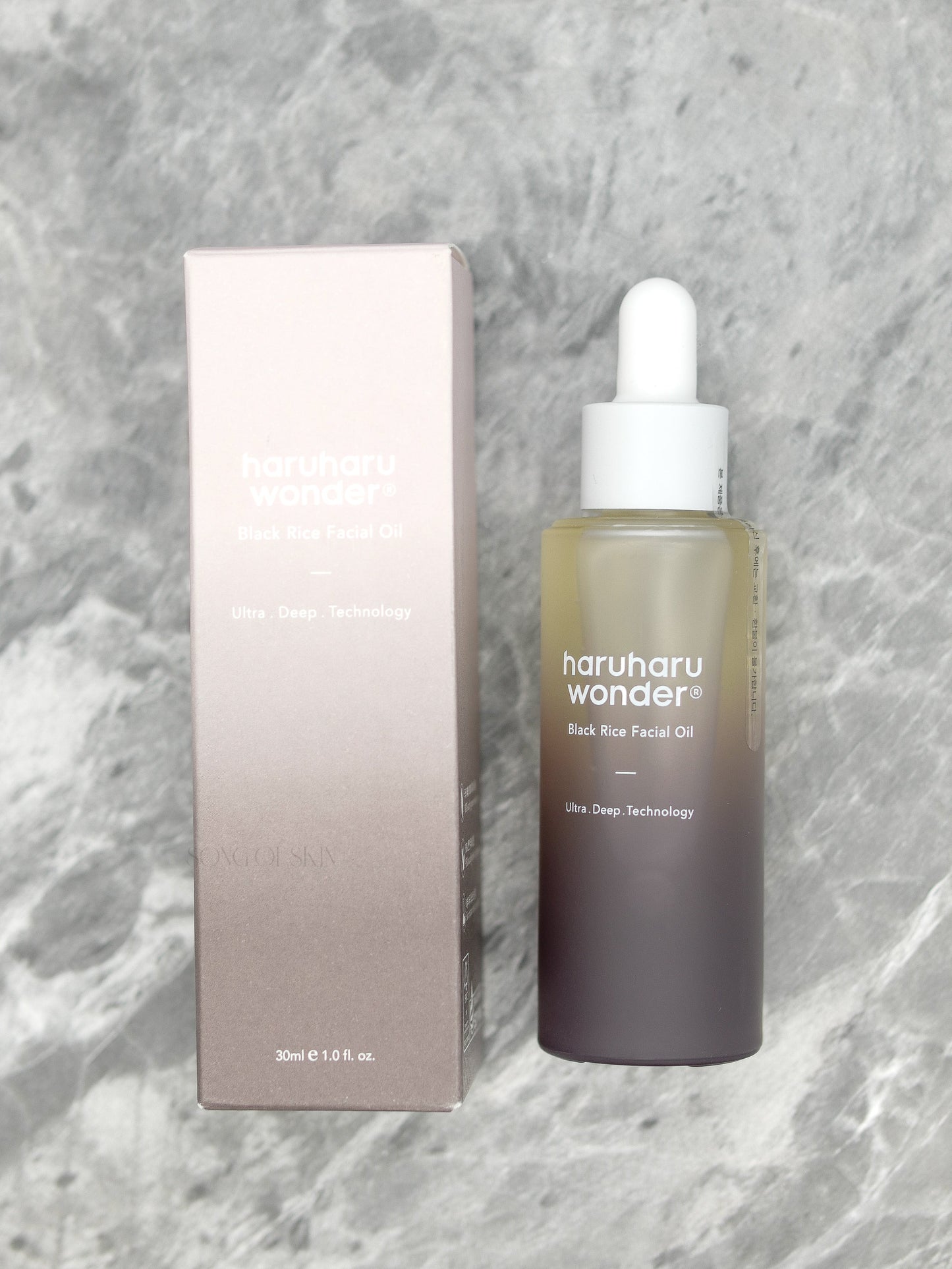 HARUHARU Wonder Black Rice Facial Oil - Song of Skin