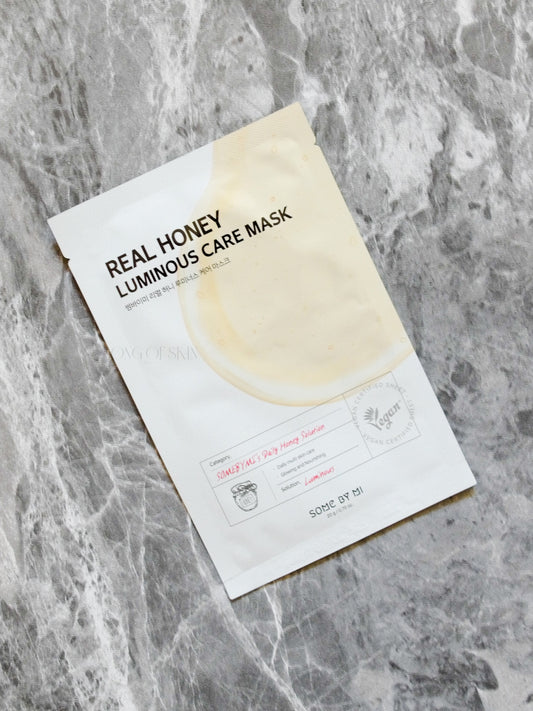 Some By Mi Real Honey Luminous Care Mask - 1pc