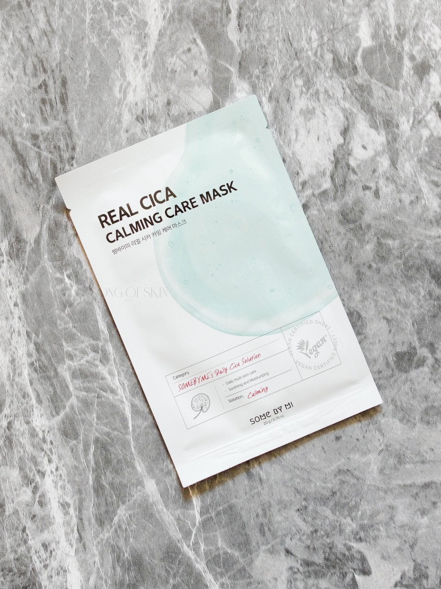 Some By Mi Real Cica Calming Care Mask - 1pc