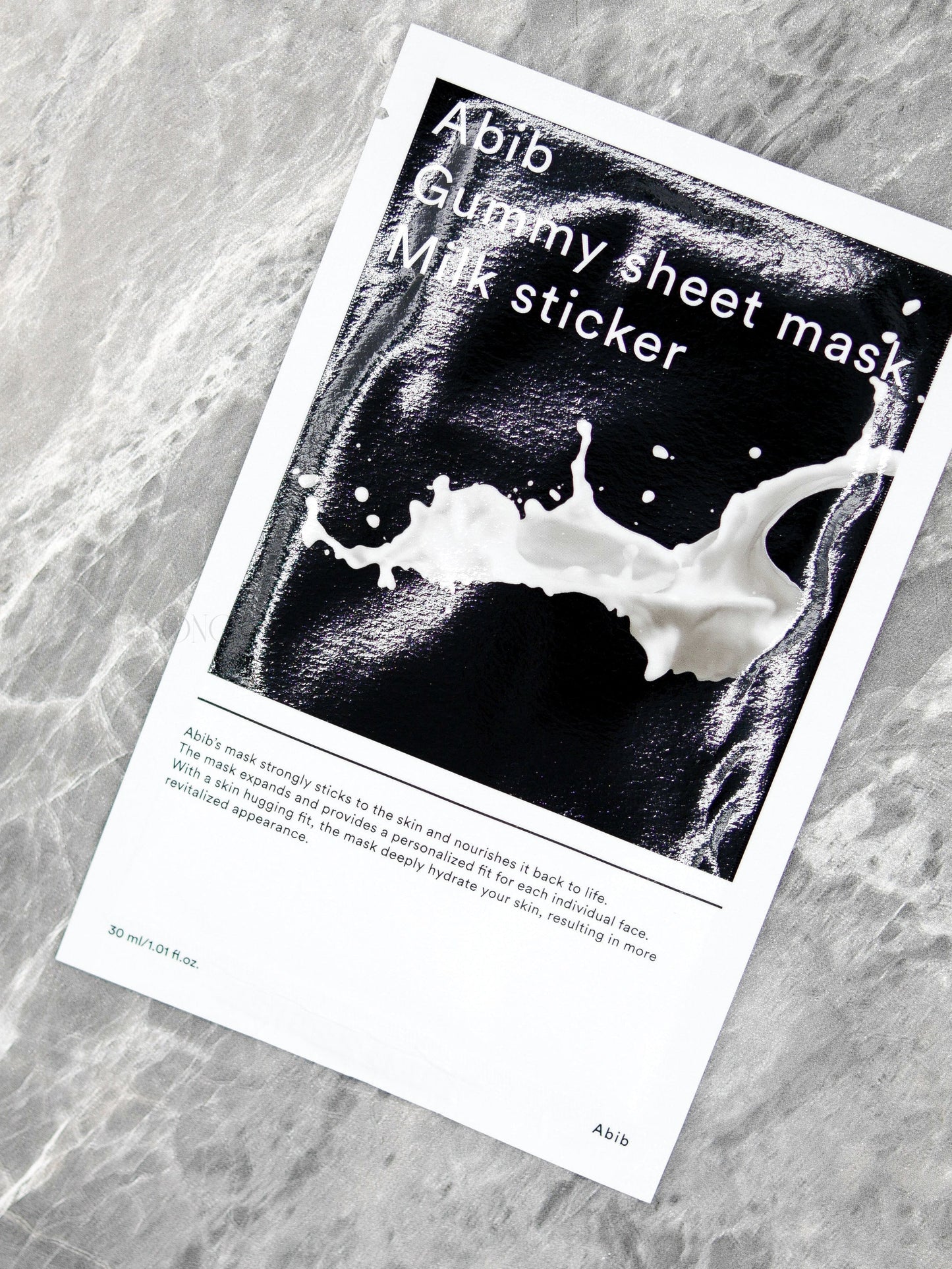 Abib Gummy Sheet Mask Milk Sticker