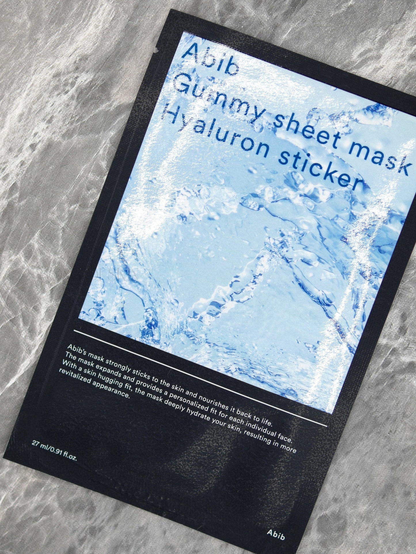 Abib Gummy Sheet Mask Hyaluron Sticker