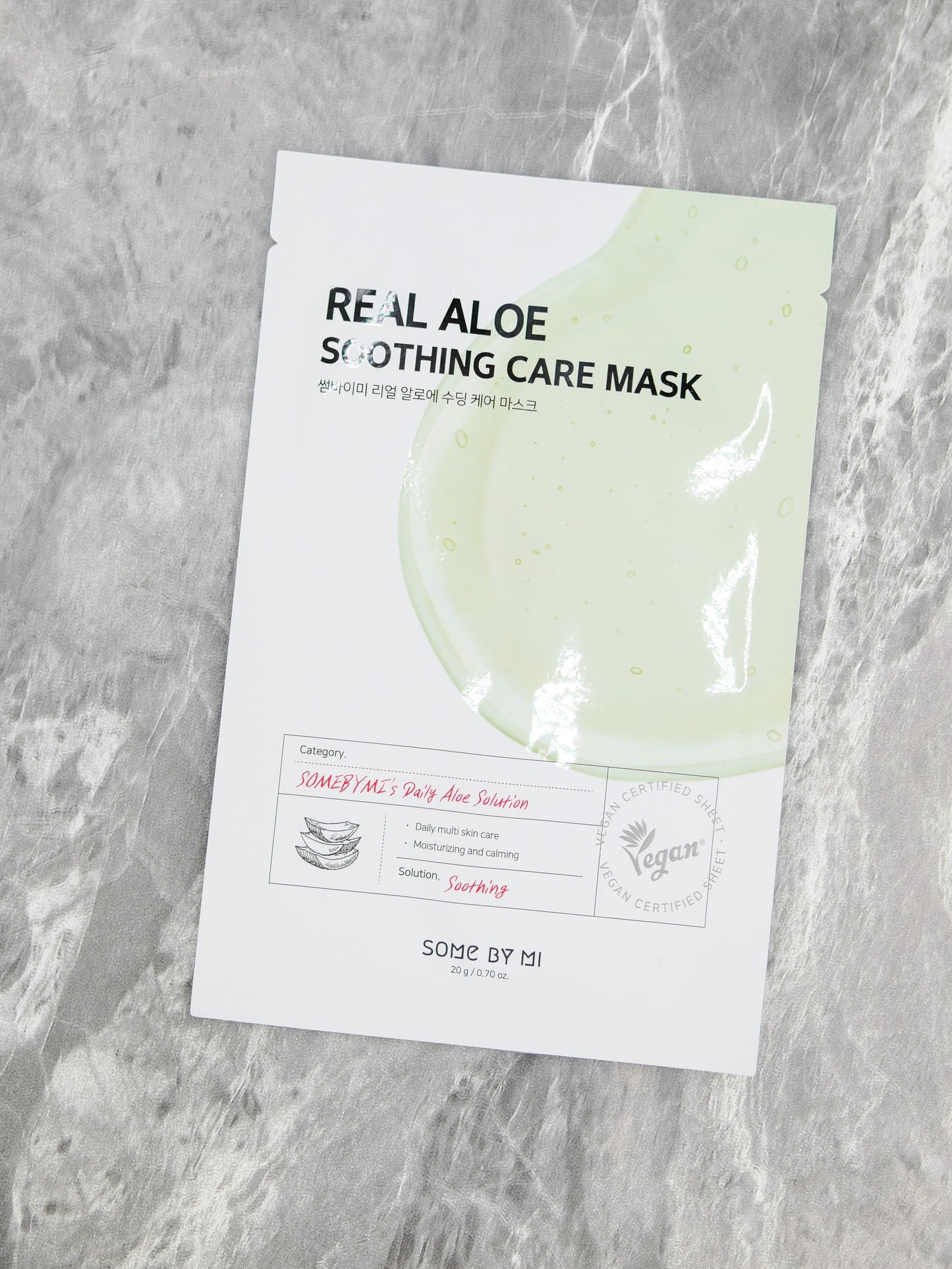 Some By Mi Real Aloe Soothing Care Mask - 1pc