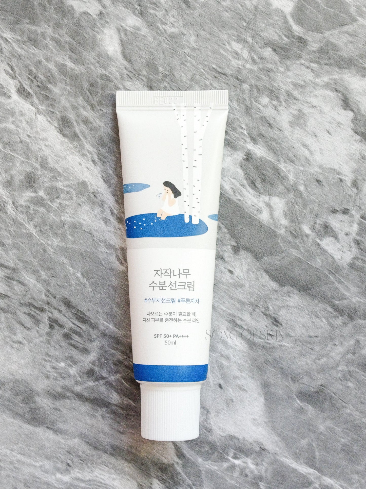 ROUND LAB Birch Juice Moisturizing Sun Cream - Song of Skin