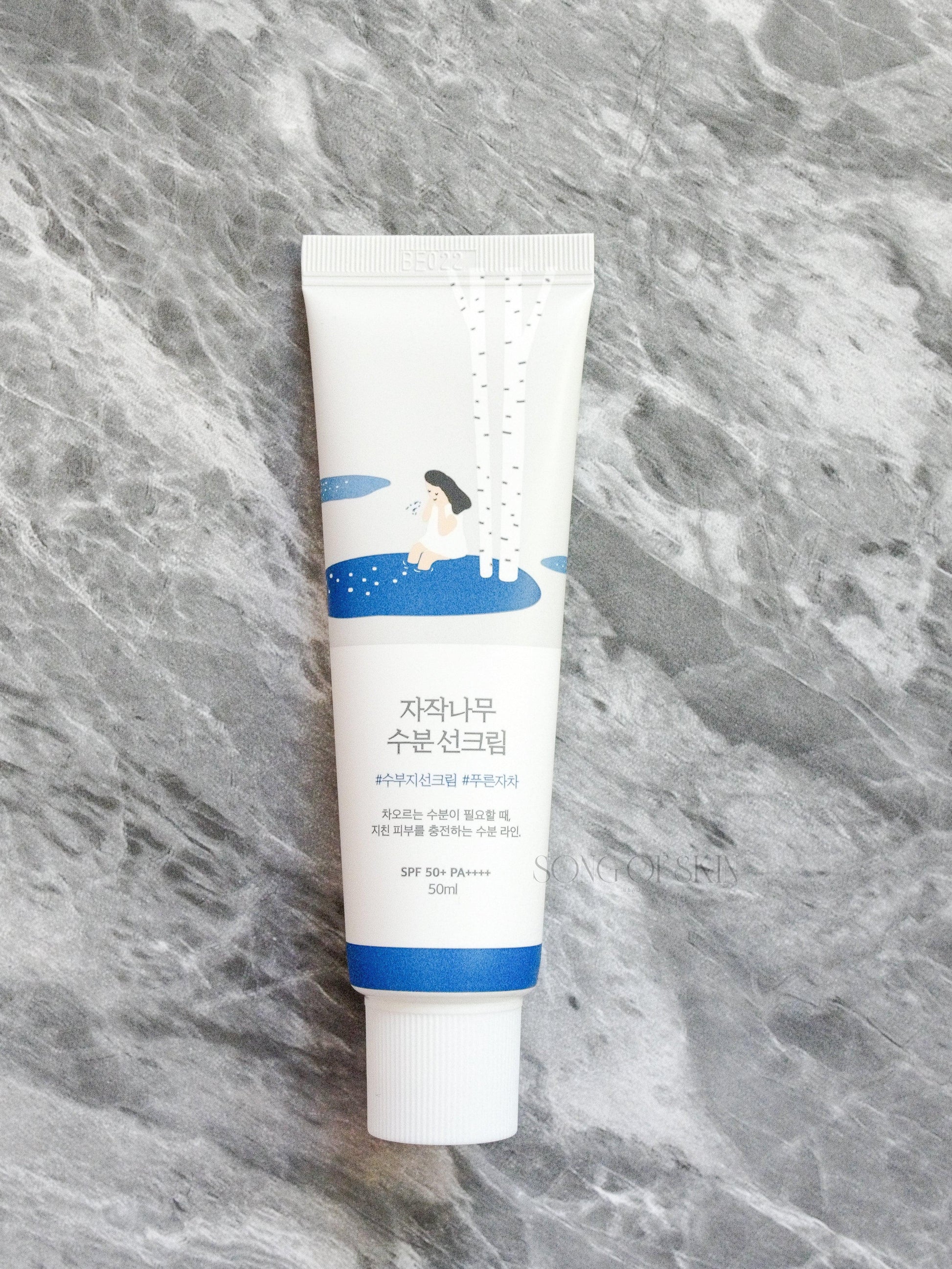 ROUND LAB Birch Juice Moisturizing Sun Cream - Song of Skin