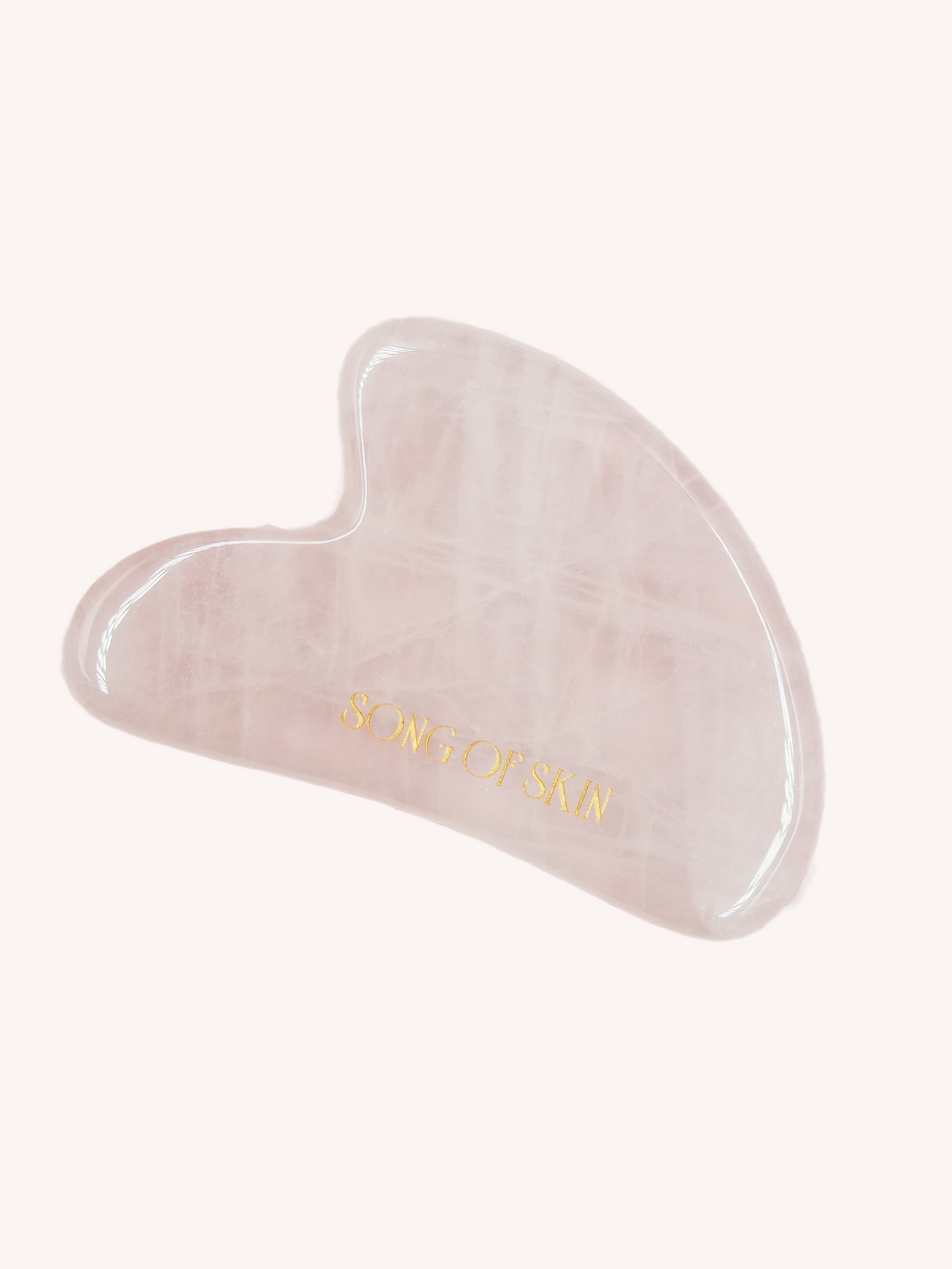 Song Of Skin Labs  - The Rose Quartz Gua Sha Facial Lifting Tool