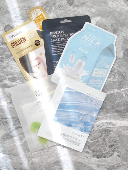 WINTER HYDRATION MASK SET Version 2 (5 Piece)