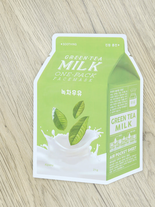 Green Tea Milk One Pack Mask