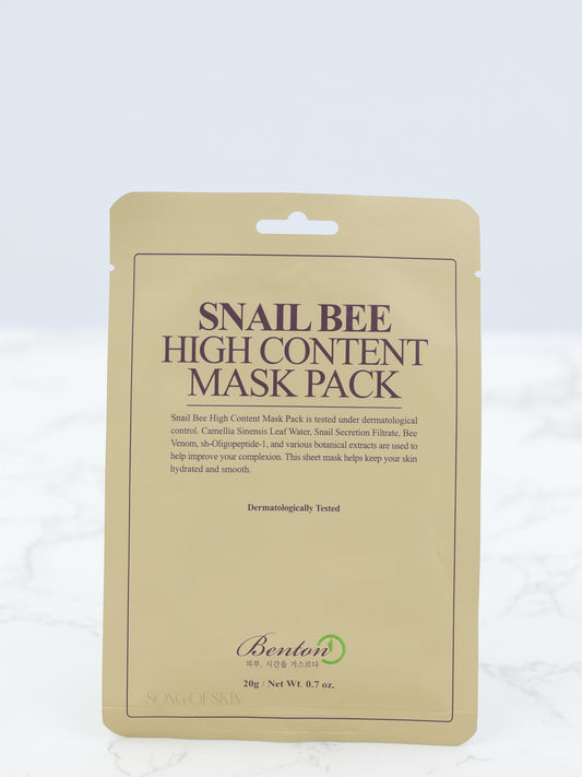 Snail Bee High Content Mask (1 Sheet)