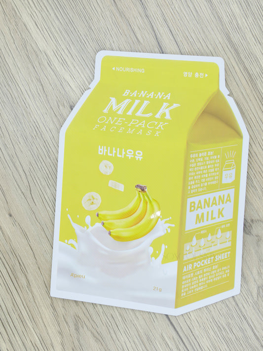 Banana Milk One Pack Mask