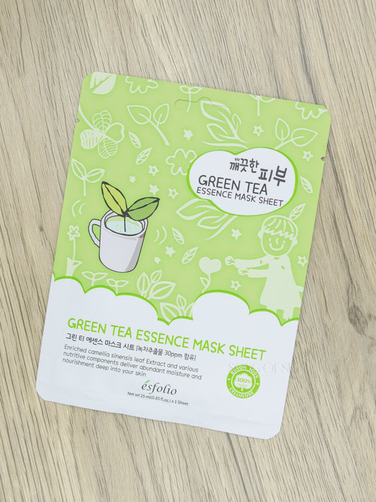Pure Skin Green Tea Essence Mask Sheet