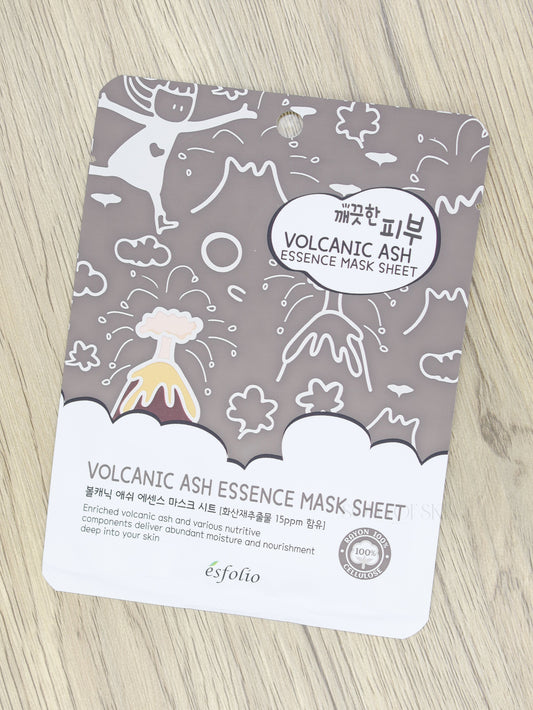 Pure Skin Volcanic Ash Essence Mask Sheet